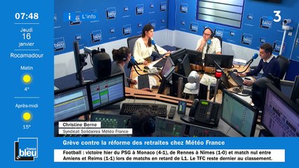 La matinale de France Bleu Occitanie du 16/01/2020