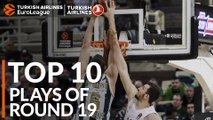 Turkish Airlines EuroLeague Regular Season Round 19 Top 10 Plays