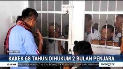 Curi Getah Karet Senilai Rp17 Ribu, Kakek 68 Tahun Dibui 2 Bulan