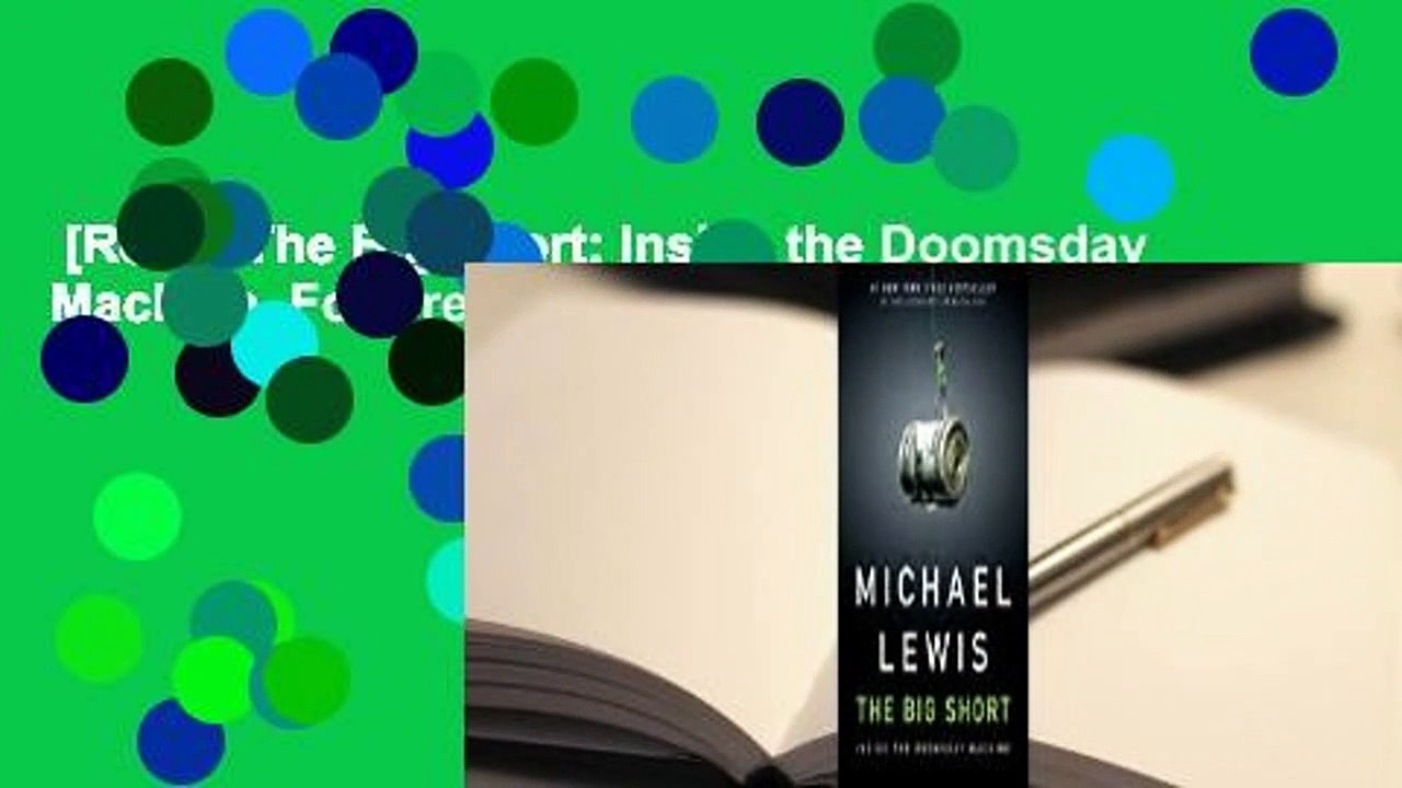 [Read] The Big Short: Inside the Doomsday Machine  For Free