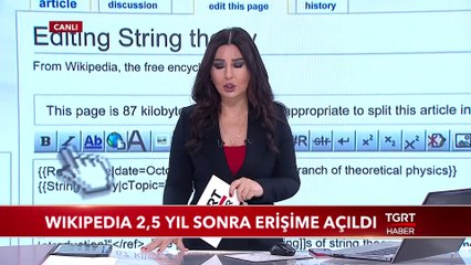 Wikipedia 2,5 Yıl Sonra Erişime Açıldı