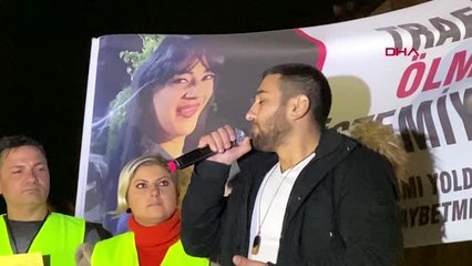 Kktc'de sarı yeleklerle 'yolları yapın' eylemi