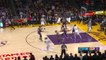 JaVale McGee gets way up to protect the rim