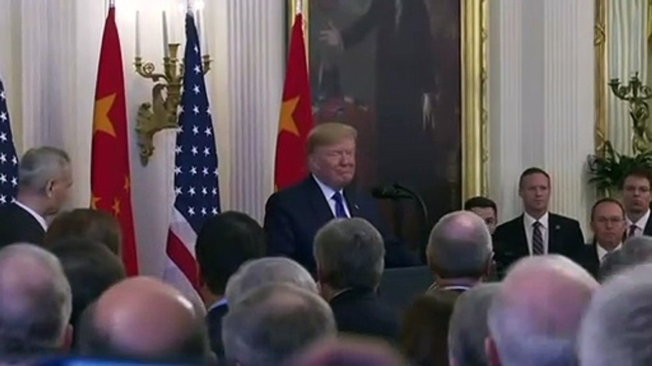 Handelsstreit: USA und China besiegeln Teilabkommen