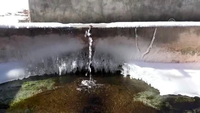 Doğu Anadolu'da dondurucu soğuklar - KARS