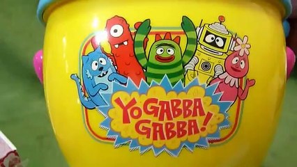 Yo Gabba Gabba Light Up Drum Set with Muno, Plex, Brobee, Foofa and Toodee-