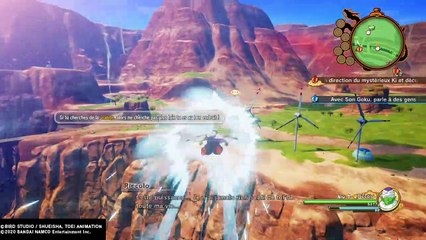 DBZ KAKAROT : découverte de Piccolo, Raditz et de la map (gameplay)