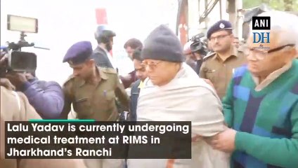 Lalu Yadav produced before special CBI court in fodder scam case