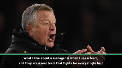 I'm a big admirer of Wilder - Arteta