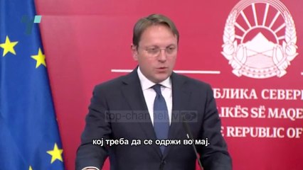 “Zgjerimi nuk është tabu”/ Komisionieri në Shkup: Lajme të mira për 2 vendet