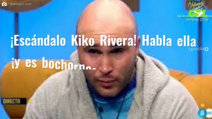 ¡Escándalo Kiko Rivera! Habla ella ¡y es bochornoso! Alcohol y cosas peores