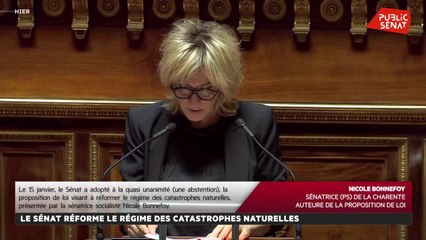 下载视频: Catastrophes naturelles : le Sénat adopte une réforme du régime d'indemnisation - Les matins du Sénat (16/01/2020)