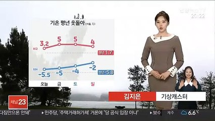 [날씨] 내일 아침 서울 -5℃…밤부터 동해안 눈·비