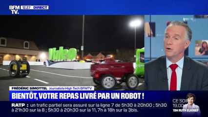 Quand les robots autonomes livrent repas et colis
