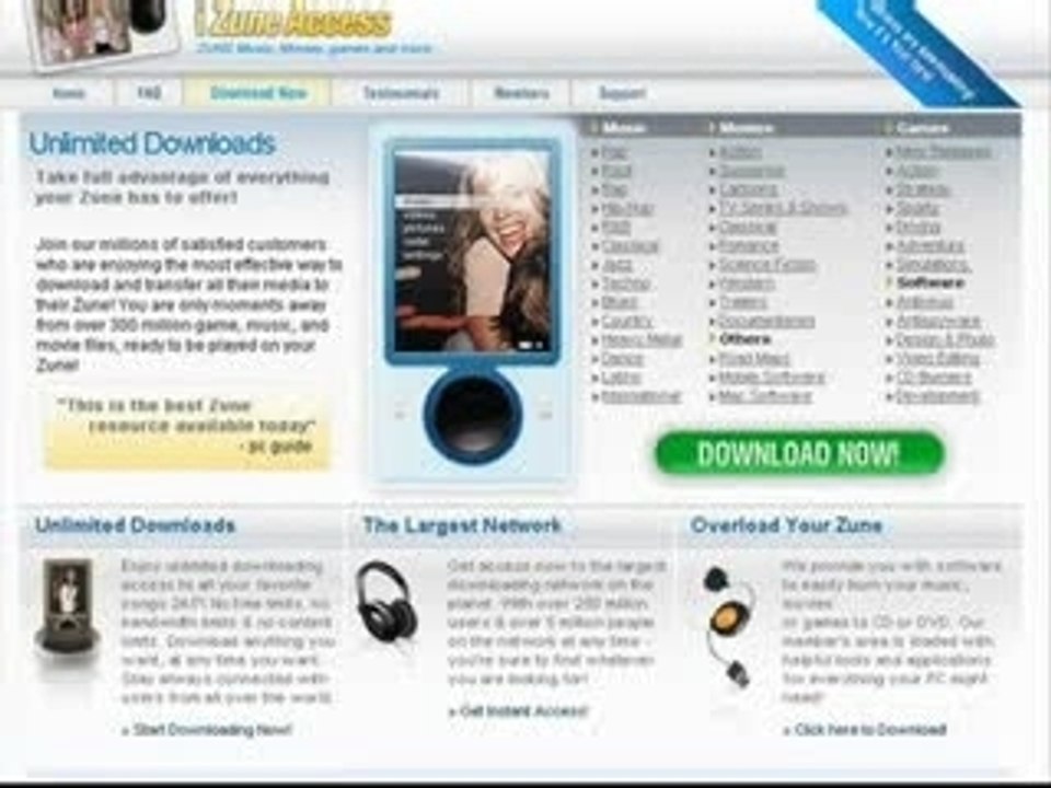 Zune Downloads