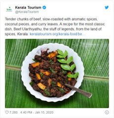 Kerala Tourism Twitter Post Sparks Row | Oneindia Malayalam