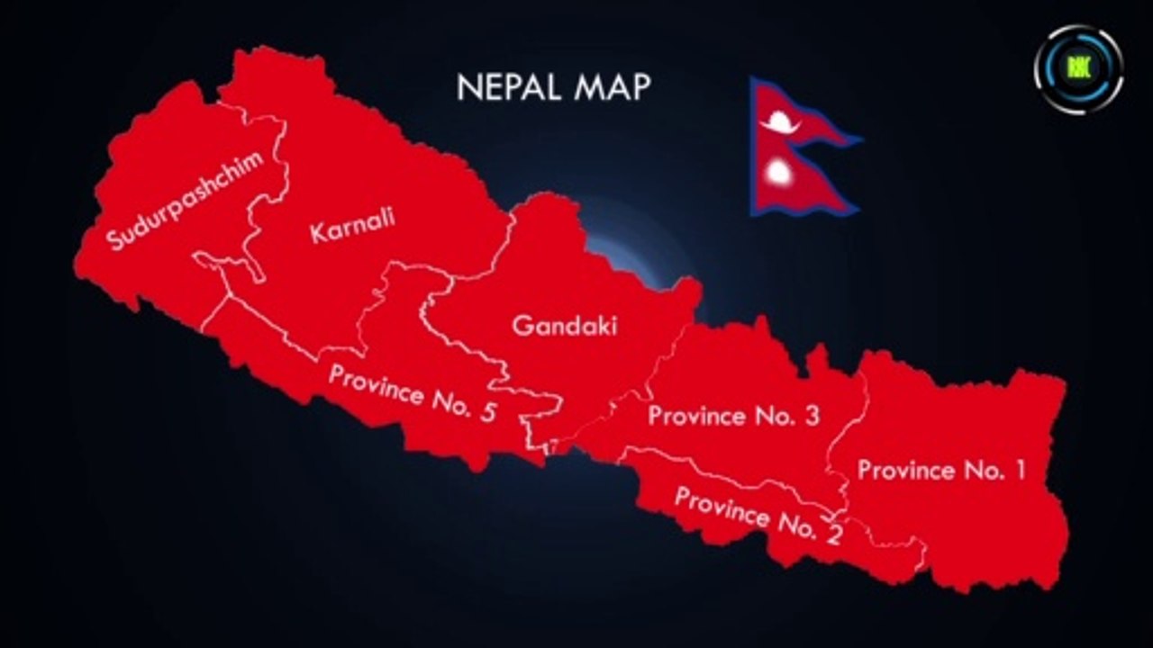 Nepal Map  नेपाल म्याप