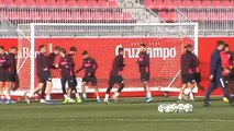 El Sevilla prepara el partido frente al Real Madrid sin Chicharito