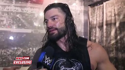 Roman Reigns and Maria Menounos close out 2019 WWE Exclusive 15 jan 2020