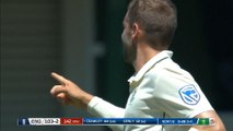 Superb Van der Dussen catch as England lose second wicket