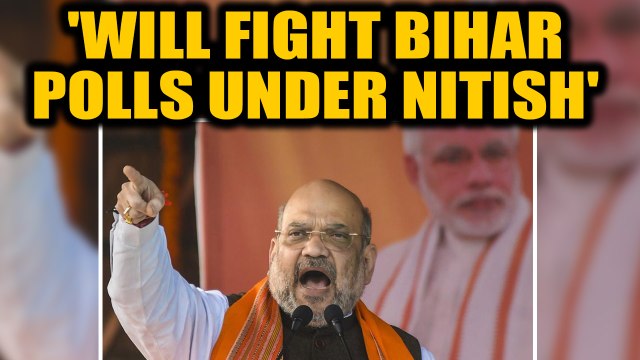 Amit Shah in Bihar: Says no rift with JDU, will fight Bihar polls under Nitish Kumar's leadership