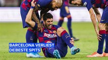 Is Barcelona hun beste spits kwijt?