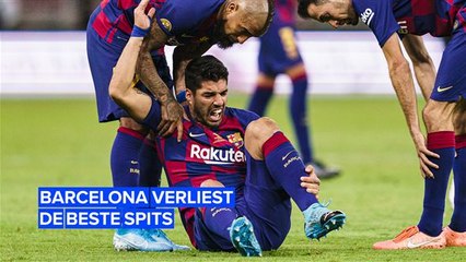 Is Barcelona hun beste spits kwijt?