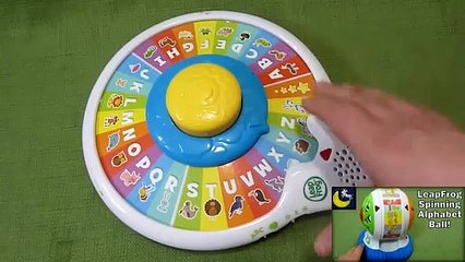 LeapFrog AlphaZoo Spinner Toy Review - Alphabet and Animal Learning Fun-
