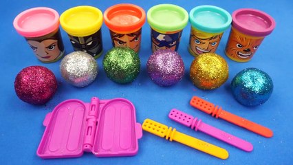 下载视频: Learn Colors with Play Doh Ice Cream Glitter Balls PJ Masks Surprise Toys PAW Patrol Surprise Eggs