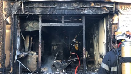 Au Mans, un violent incendie dévaste un kebab