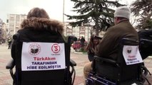 TürkAkım'dan engellilere tekerlekli sandalye