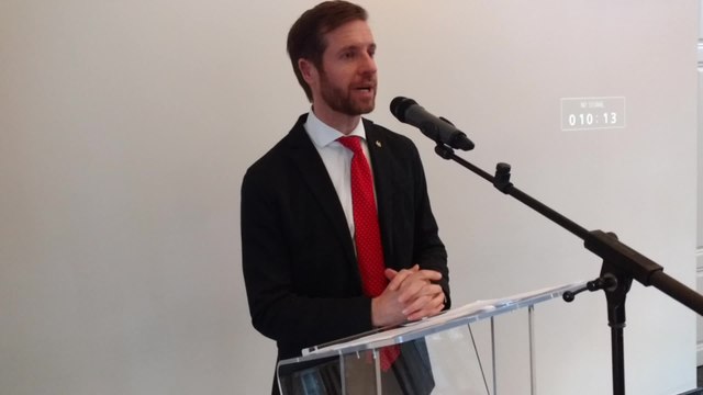 Mons . Les voeux de la ville au x médias. Vidéo Eric Ghislain