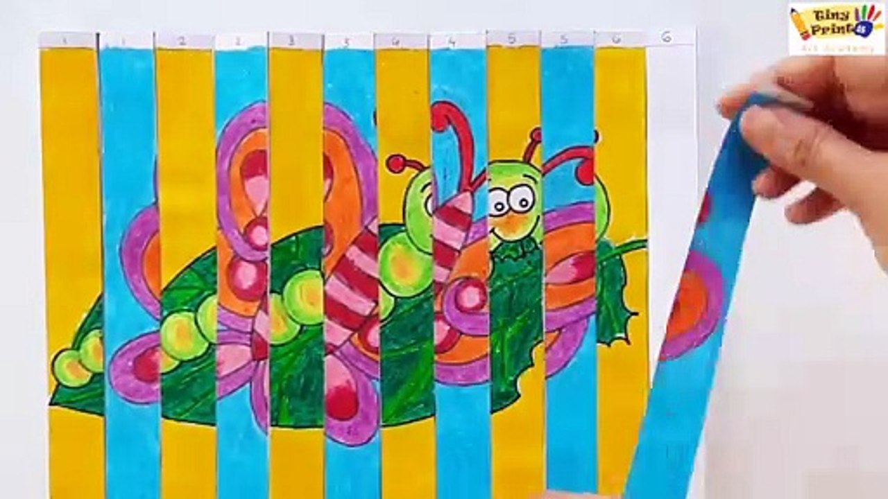 Agamograph Making Tutorial, magic drawing for kids,how to make ...