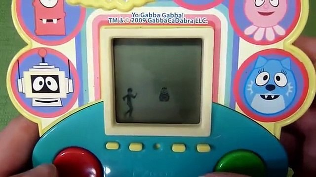 Yo Gabba Gabba Electronic Handheld Video Games Toy from 2009-