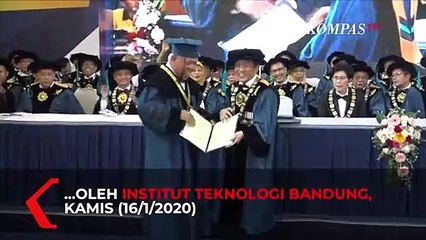 Menteri PUPR Basuki Dapat Gelar Doktor Kehormatan