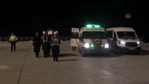 Şehit Uzman Jandarma Çavuş Çağrı Toptaş'ın naaşı Ankara'ya uğurlandı