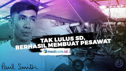 Tak Lulus SD, Pria ini Berhasil Membuat Pesawat Terbang
