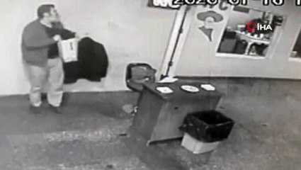 Ankara'daki cep telefonu hırsızlığı kamerada