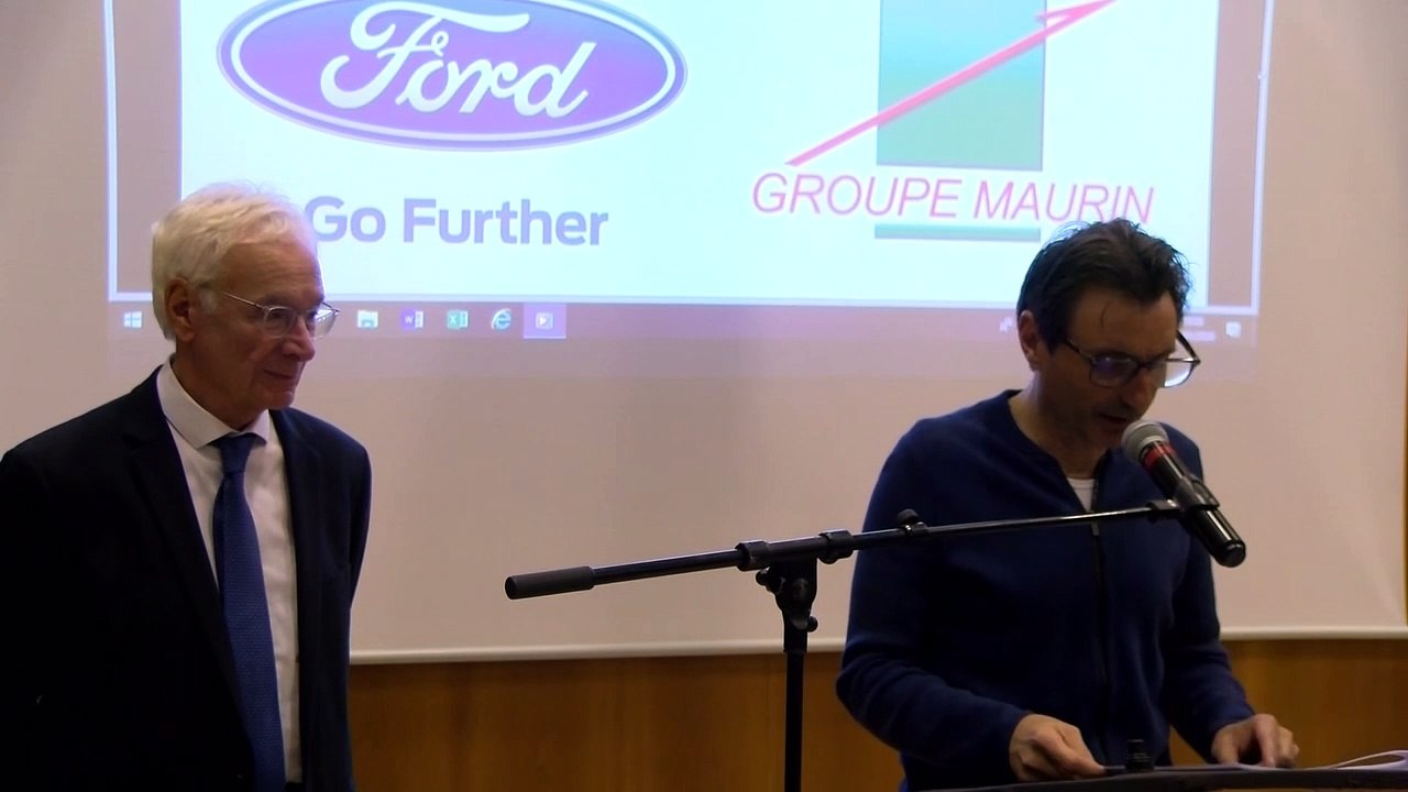 Alain Nercessian président du FC Martigues présente ses voeux