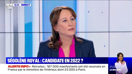 Ségolène Royal: "Bien sûr" que Marine Le Pen peut battre Emmanuel Macron