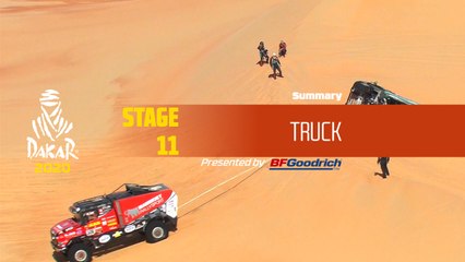 Dakar 2020 - Stage 11 (Shubaytah / Haradh) - Truck Summary