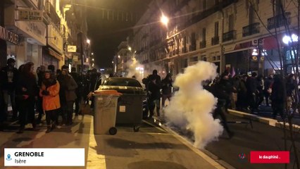 ISÈRE Incidents et gaz lacrymogène ce soir à Grenoble