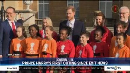 Prince Harry's First Outing since Exit News