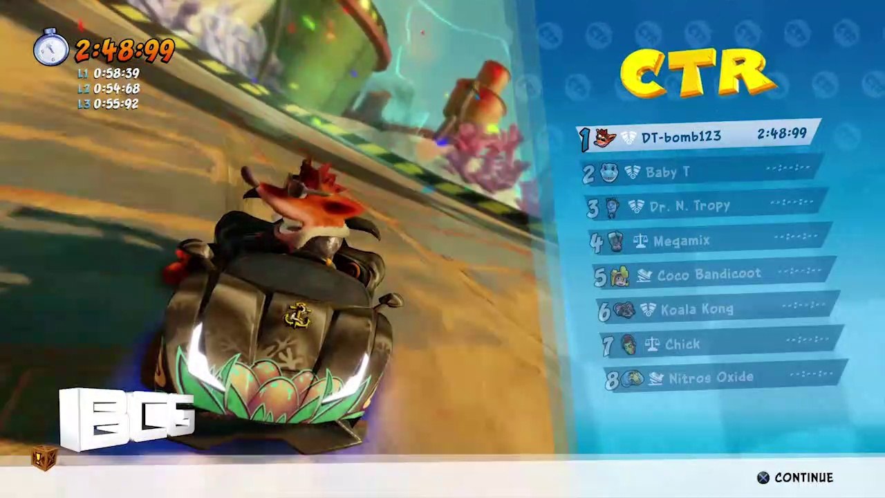 Megamix Mania CTR Challenge Rustland Grand Prix Crash Team Racing Nitro Fueled