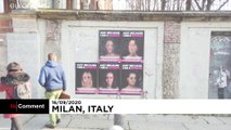 شاهد: وجوه معنفة لشخصيات سياسية عالمية من إخراج فنان إيطالي