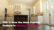 This Is Now the Most Popular Feature in Kitchen Remodels