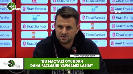 Hüseyin Çimşir: "Bu maçtaki oyundan daha fazlasını yapmamız lazım"
