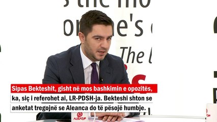 Kreshnik Bekteshi  Duhen tre parti për t’i bërë sadopak konkurence BDI së