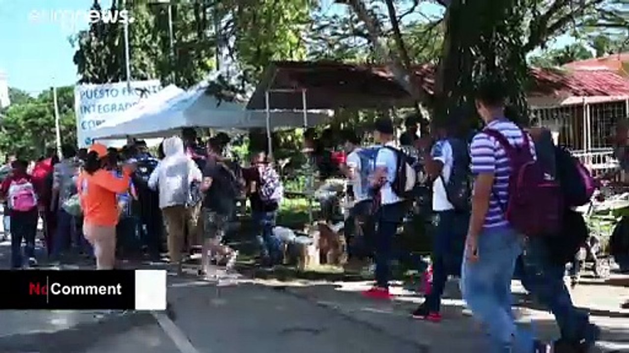 Nova caravana de hondurenhos ruma aos EUA