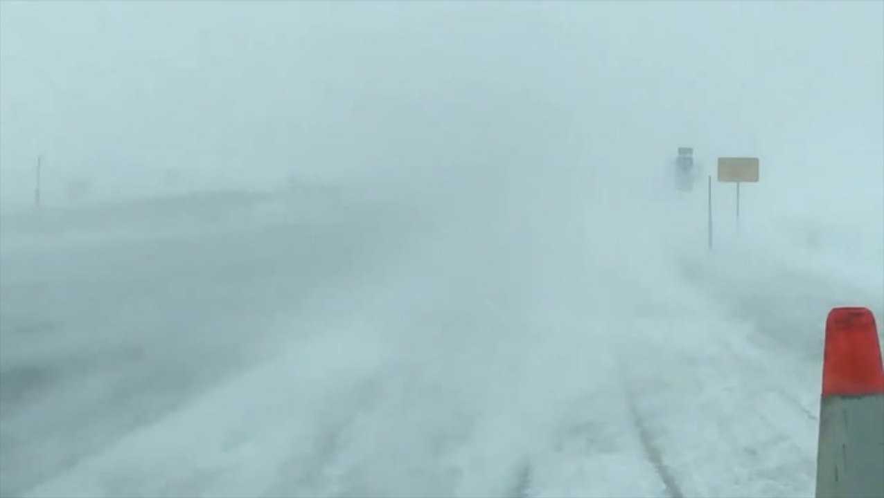 Travel practically impossible in these conditions